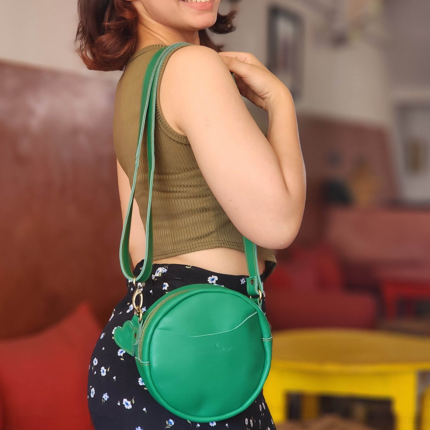Circle Crossbody Bag