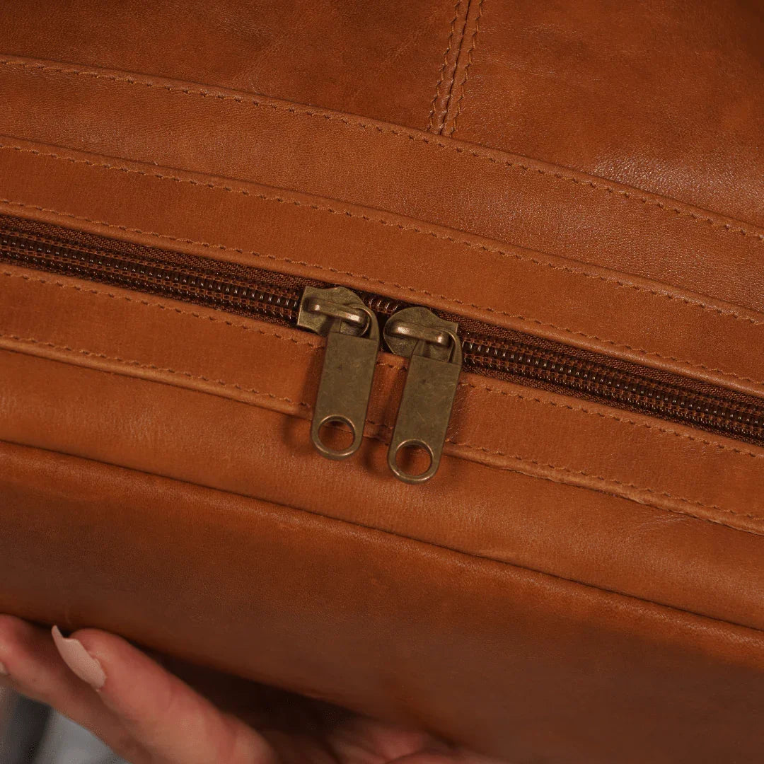 Leather Bucket Bag