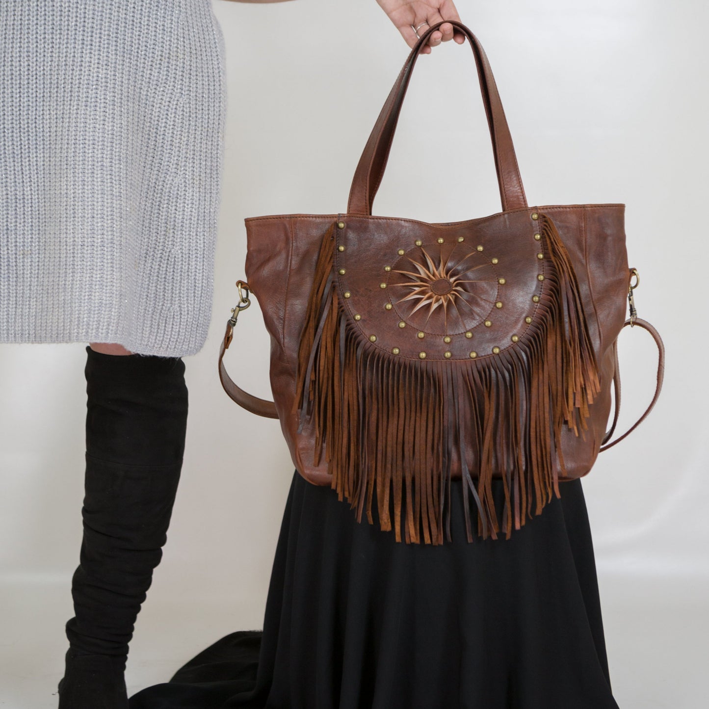 Sun Fringed Bag