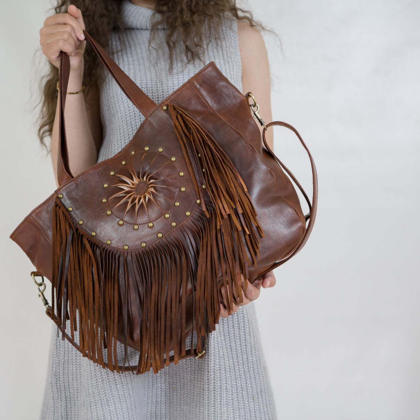 Sun Fringed Bag