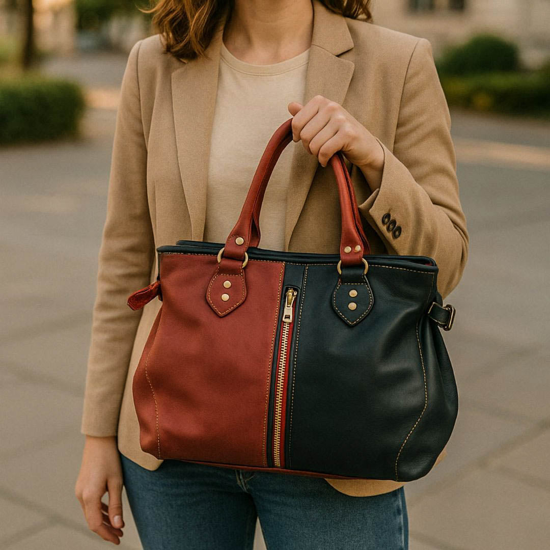 Riviera Bordeaux Tote