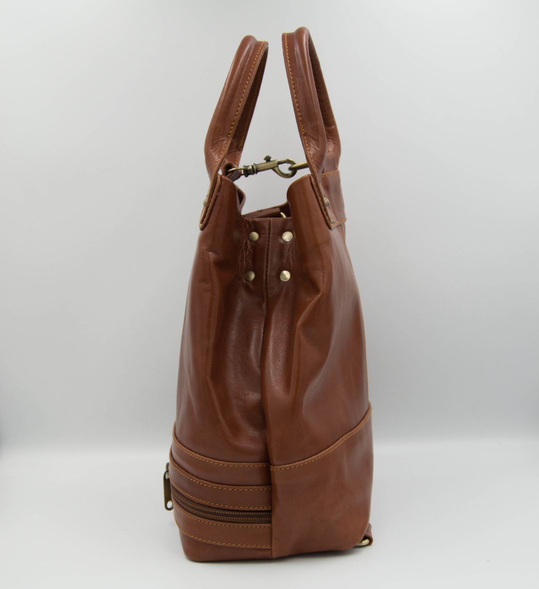 Leather Bucket Bag
