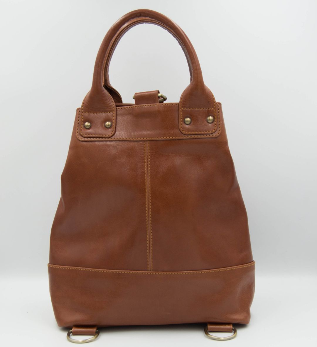 Leather Bucket Bag