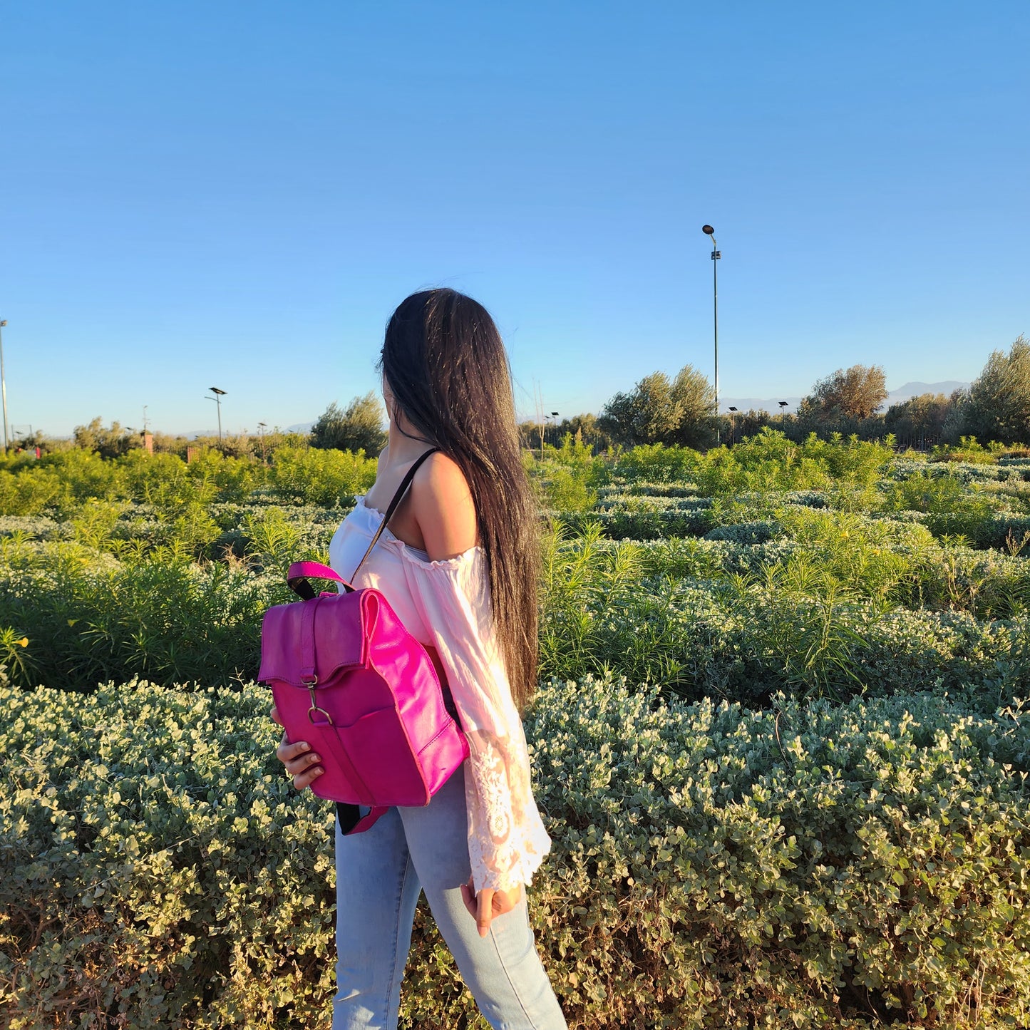 Fancy Convertible Leather Backpack