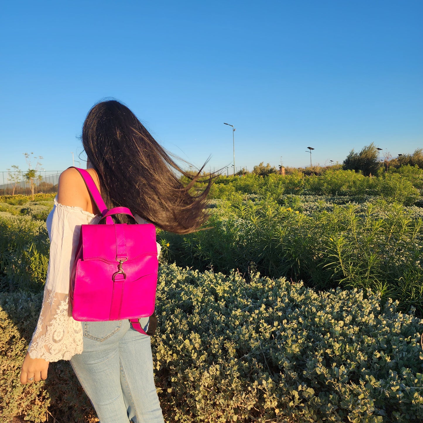 Fancy Convertible Leather Backpack