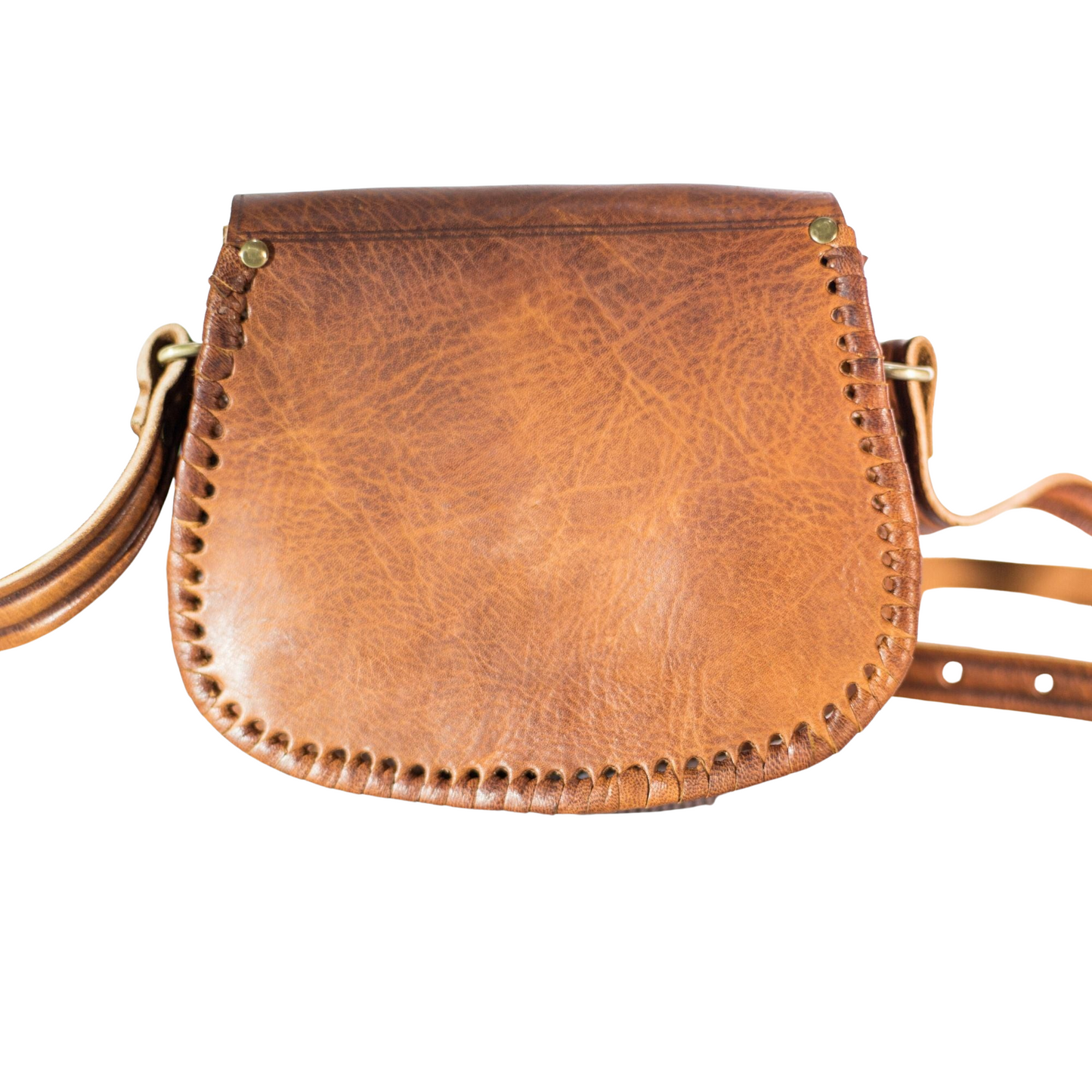 Cut Work Leather Purse