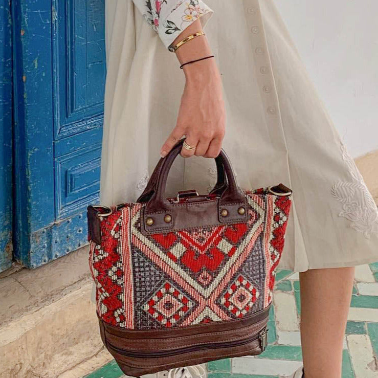 Kilim Bucket bag