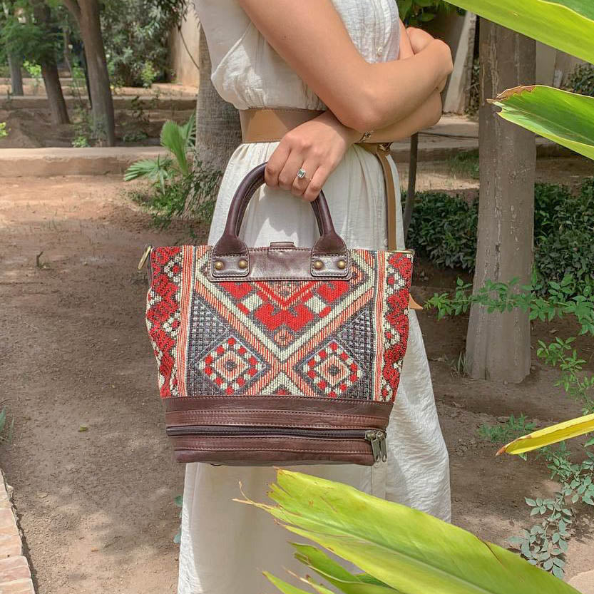 Kilim Bucket bag