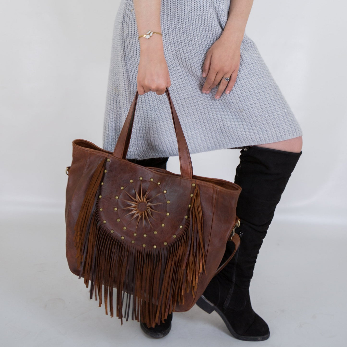 Sun Fringed Bag