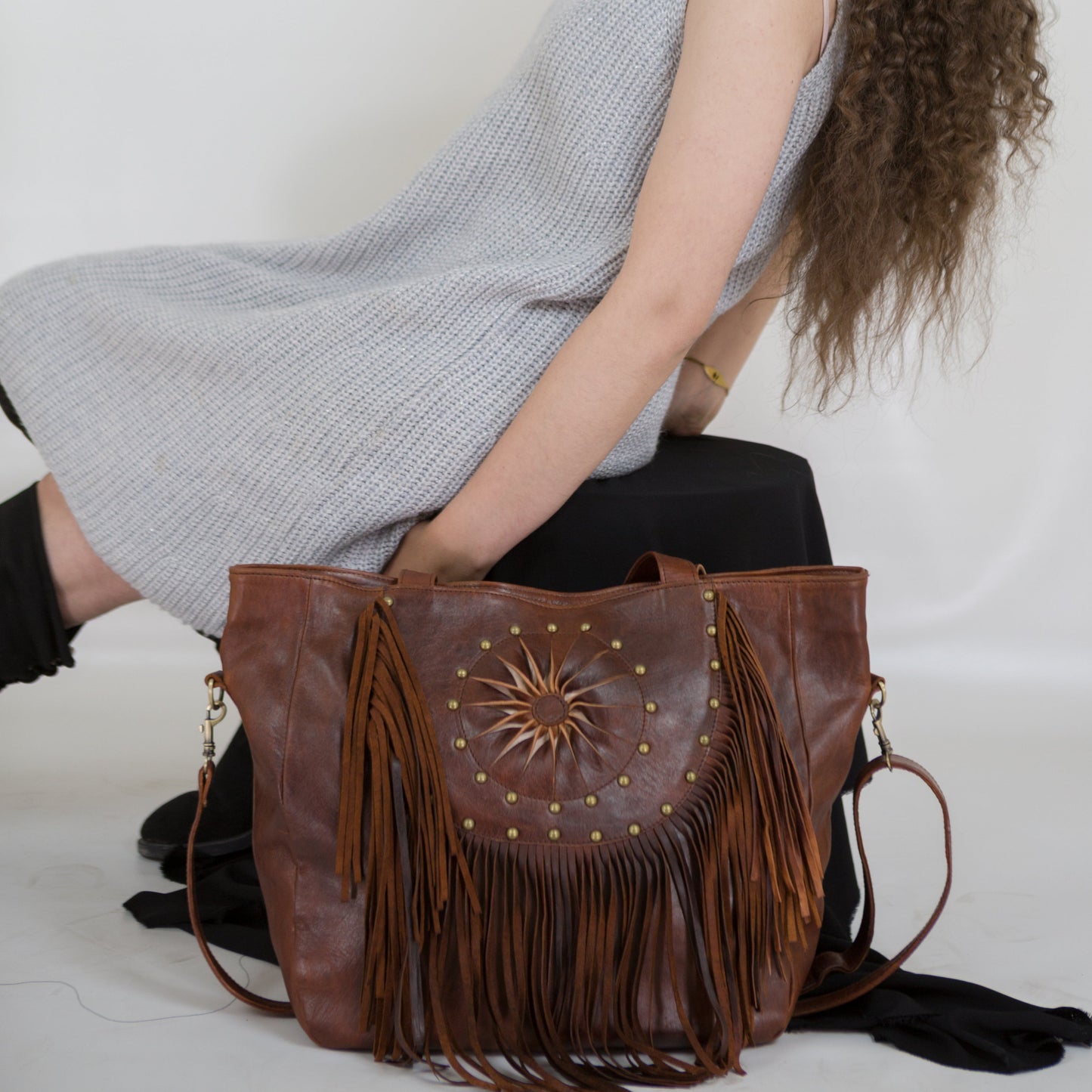 Sun Fringed Bag