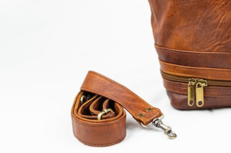 Leather adjustable strap